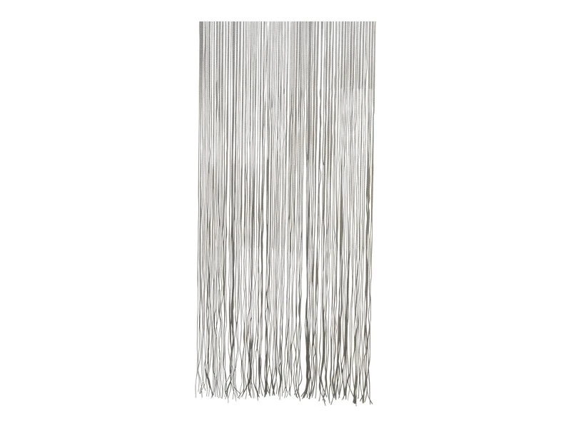 Lesli Vliegengordijn Draad Transparant Zwart 100