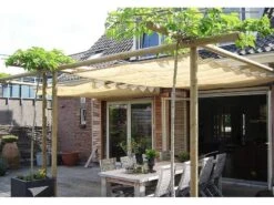 Nesling Coolfit Harmonica Schaduwdoek 2 Meter Breed 5 Meter Uitval