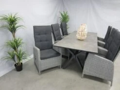 Te Velde Tuinmeubelen Tuinset Ross Met 4so Conrad 220 Tafel