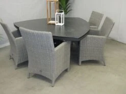 Te Velde Tuinmeubelen Tuinset Amy Tuinstoel Met Mojito Driehoek Tuintafel