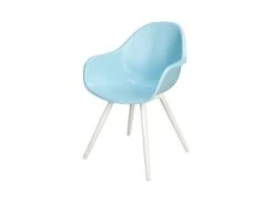 Beach7 Geneva Armstoel Wit Aqua