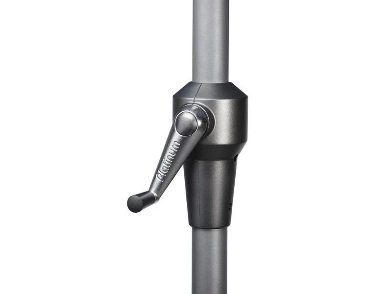 Platinum Parasol Riva 3,0 X 2,0 Mtr. Black - Afbeelding 5