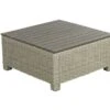 Beach7 Birdwood Footstool Tafel Vierkant Cloudy Grey