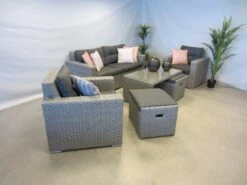 Te Velde Tuinmeubelen Palermo Sofa Lounge Set 6 Delig