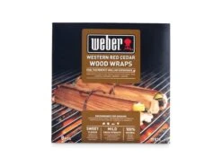Weber Western Red Cedar Wood Wraps