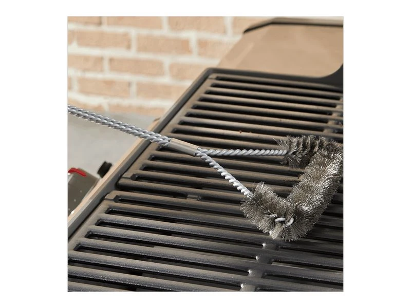 Weber Grillborstel, Driezijdig, 46 Cm - Afbeelding 2