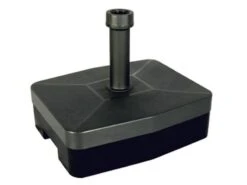 Lesli Kunststof Voet Vulbaar 40 Kg. Antraciet