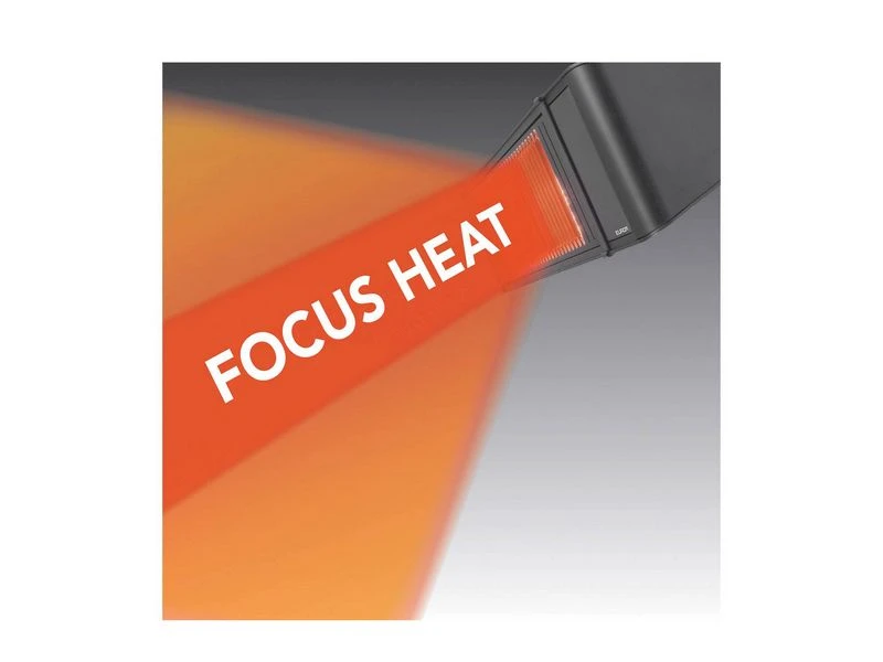 Eurom Golden 2000 Amber Focus Elektrische Terrasverwarmer - Afbeelding 4
