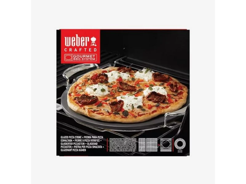 Weber Crafted Gourmet BBQ System Geglazuurde Pizzasteen - Afbeelding 2