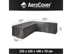 Platinum AeroCover Loungesethoes Hoekset L 235