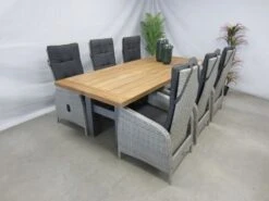 Te Velde Tuinmeubelen Elize Tuinstoel Met Hartman Yasmani Teak Tuintafel