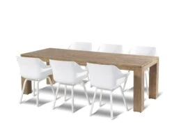 Hartman Tuinset Sophie Element Wit Met Sculpture Tafel 240