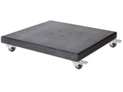 Platinum Parasolvoet Modena 120 Kg Graniet Zwenkwielen