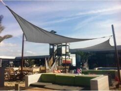 Eurotrail Schaduwdoek Driehoek 5 Meter