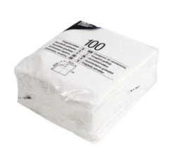 Papstar Servetten Papier Wit