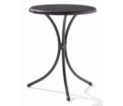 Sieger Tuin-tafel Ø 60 Cm D.grijs Leisteen Decor.